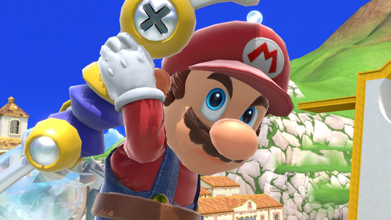 Mario, described by a Roblox player from 2010 [Super Smash Bros. Ultimate]  [Mods]