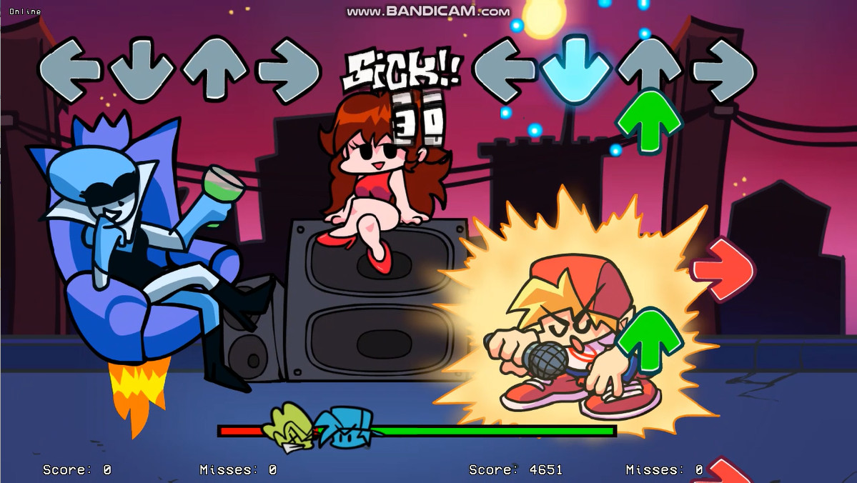 FNF ONLINE VS. Custom Char Pack Mod for Friday Night Funkin' | FNF Mods