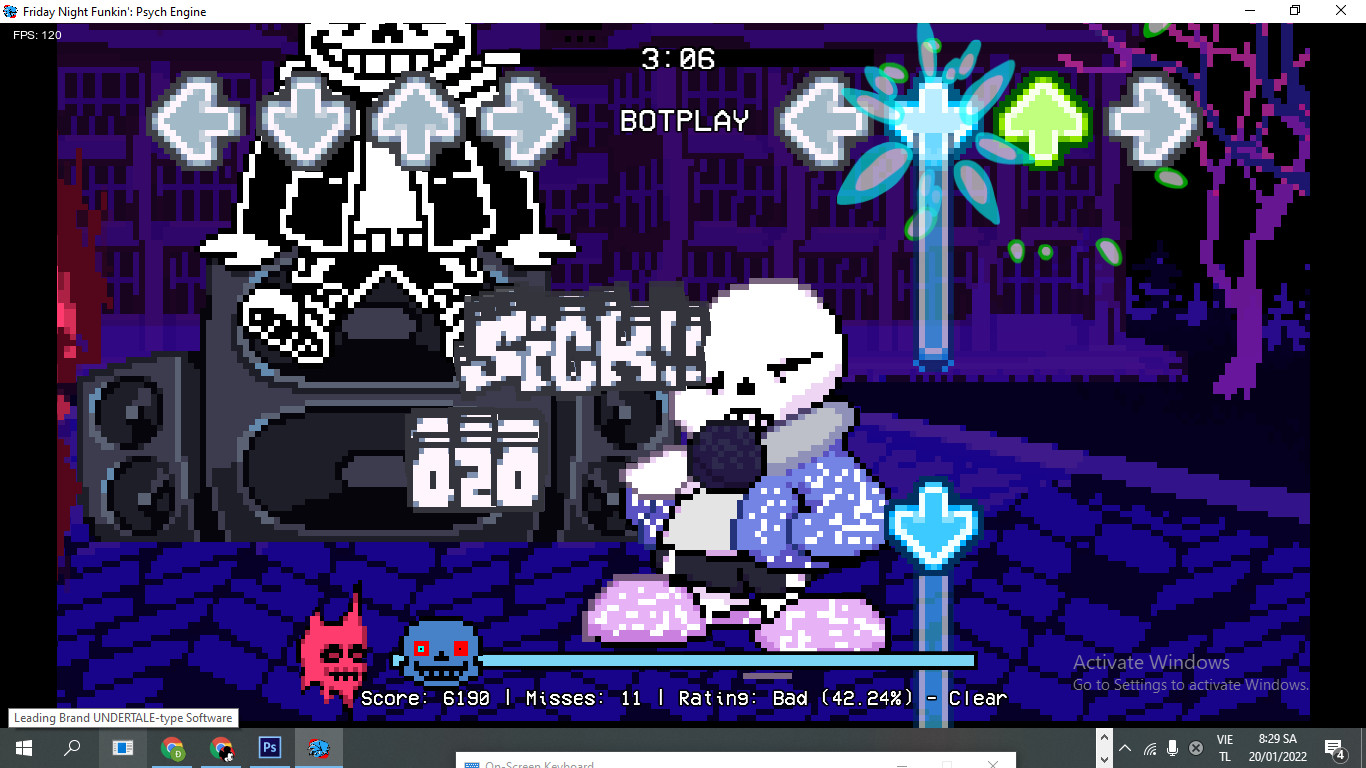 Dust Sans - Boss Fight