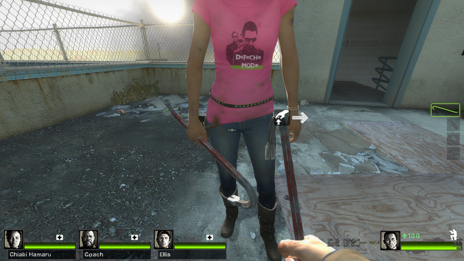 Skyhook as Crowbar (Mod) for Left 4 Dead 2 