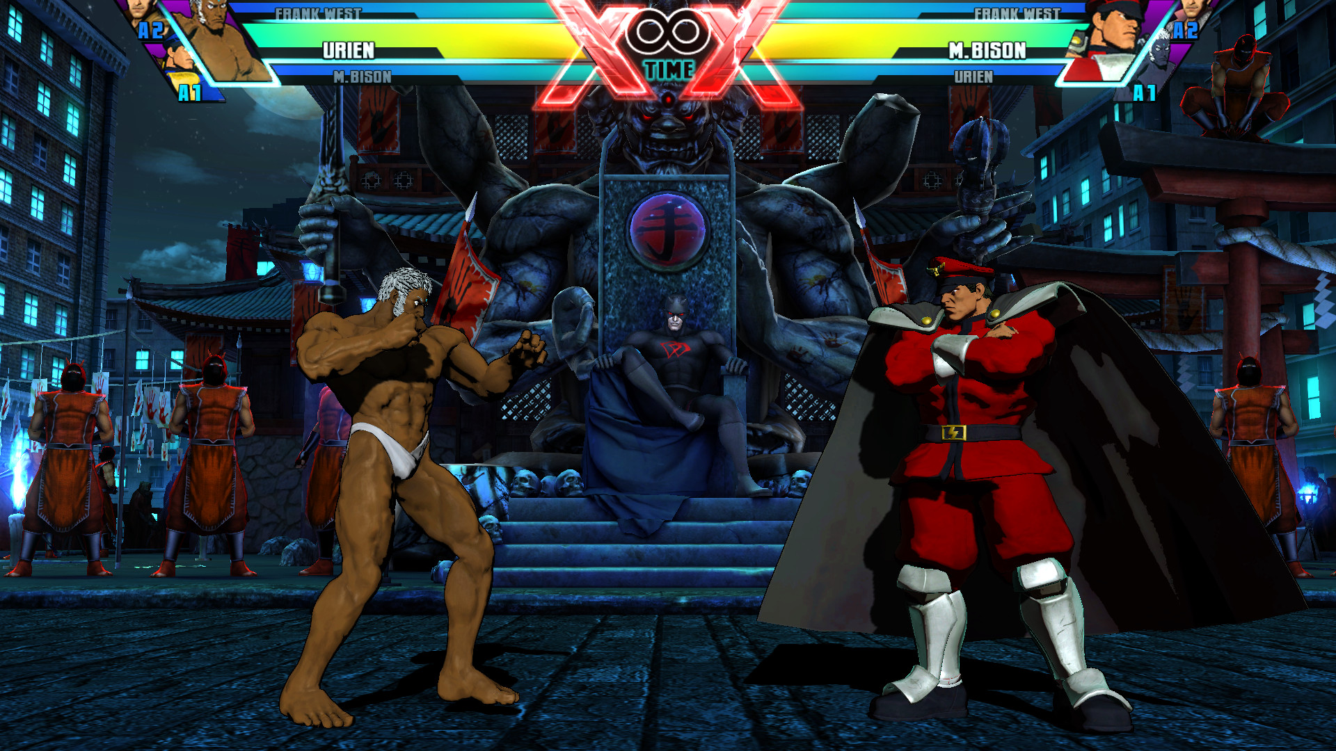 Urien M Bison Mal S Swaps [ultimate Marvel Vs Capcom 3] [mods]