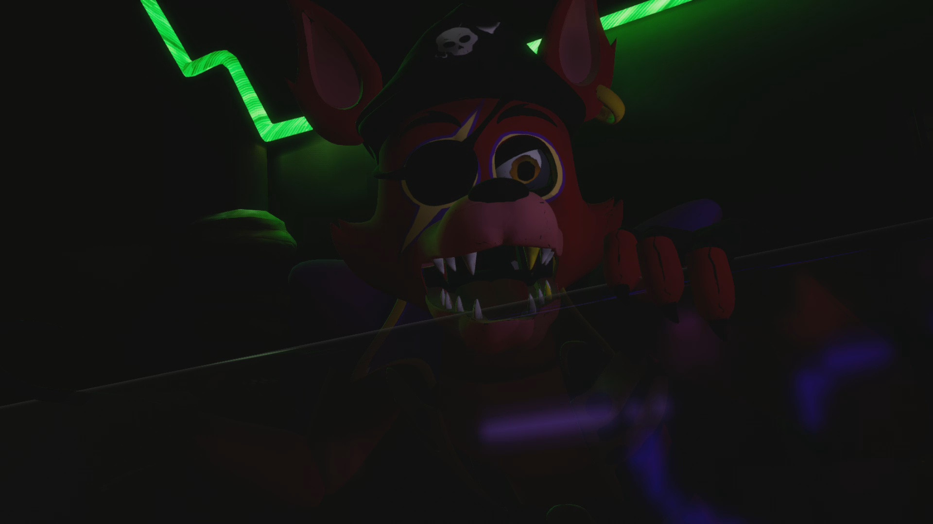 Glamrock Foxy Over Roxy Five Nights At Freddys Security Breach Mods