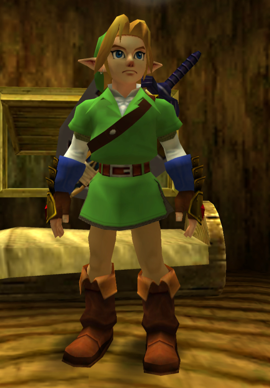 Skyward Sword Adult Link [The Legend of Zelda Ocarina of Time 3D] [Mods]