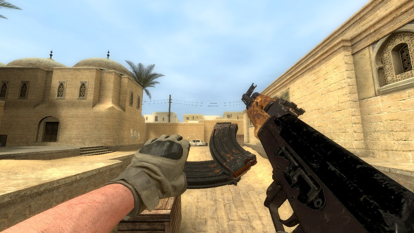 MW 2019 AK-47 (w/ MW 2019 Gloves) [Counter-Strike: Source] [Mods]