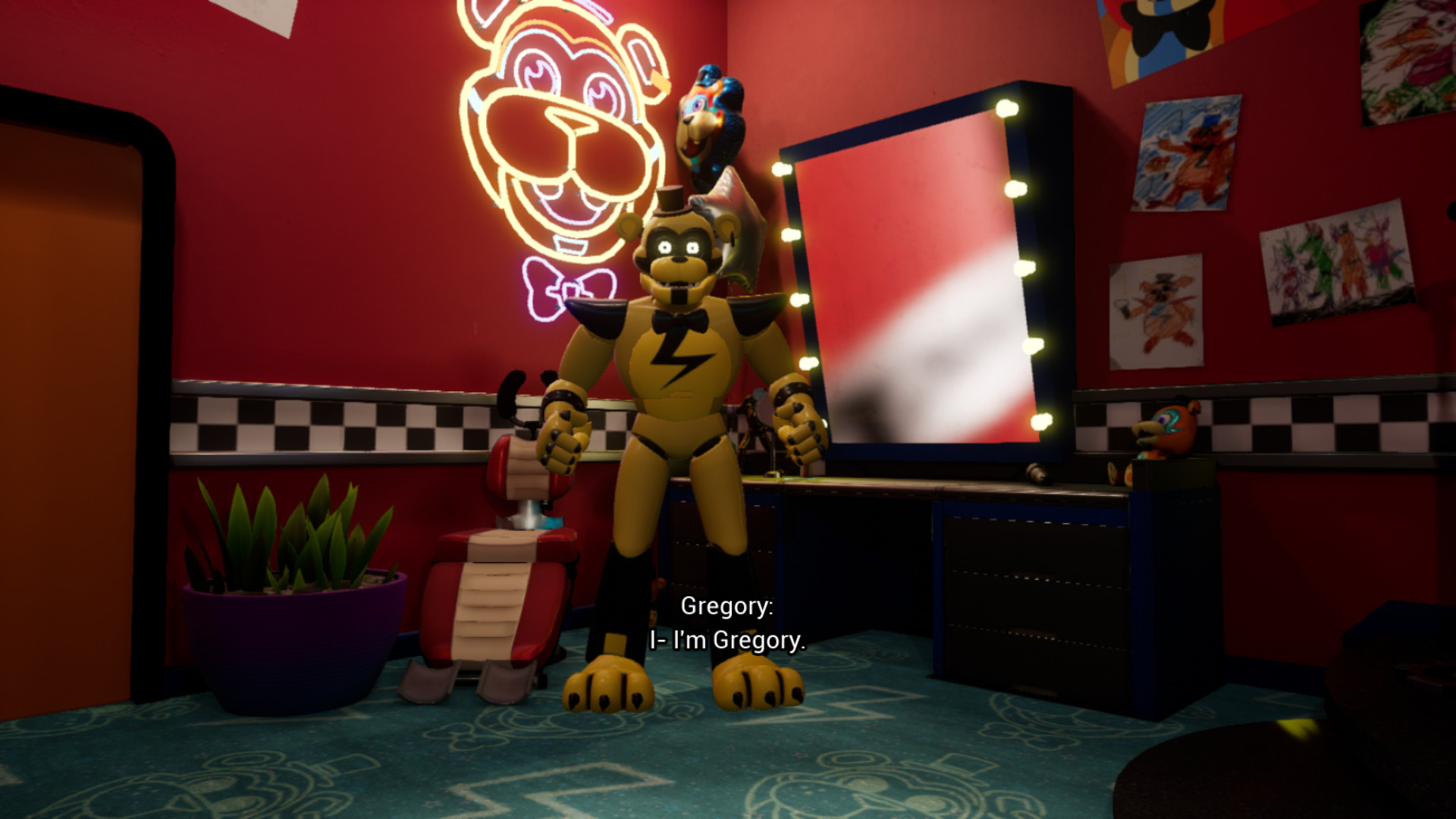 IMAGENS DE FIVE NIGHTS AT FREDDY'S - Golden Freddy fnaf (1)