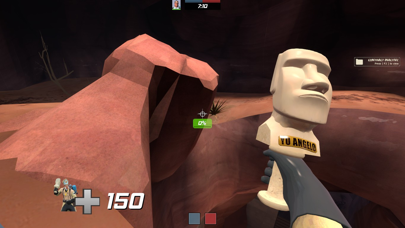 Moai melee (for Solemn Vow) YO ANGELO [Team Fortress 2] [Mods]