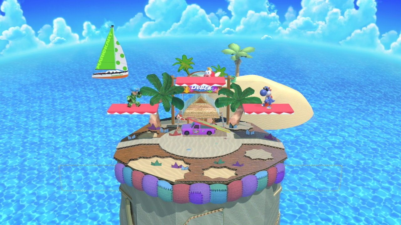 Beach Yoshi's Story [super Smash Bros. Ultimate] [mods]