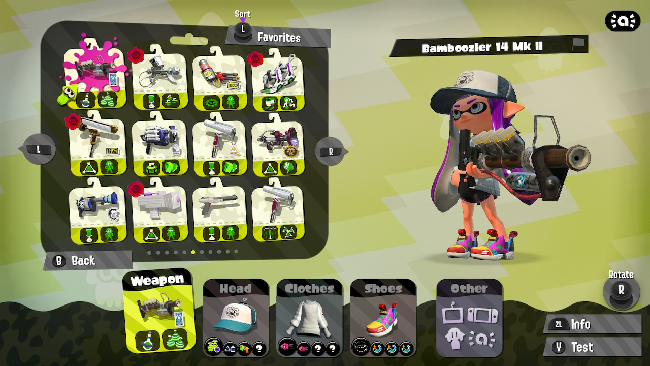 Grizzco Weapons Pack [Model Swap] [Splatoon 2] [Mods]