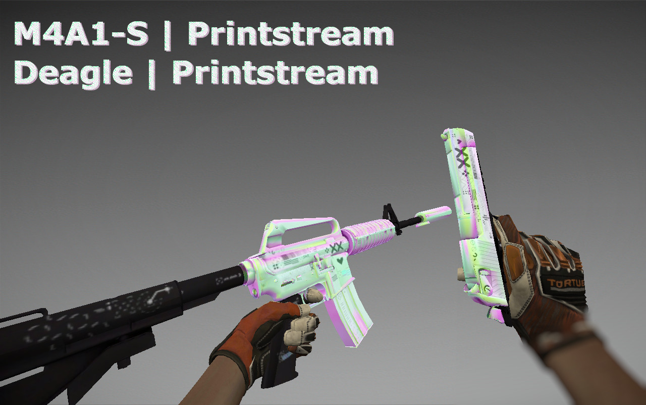 Printstream Deagle M4A1S [CounterStrike 1.6] [Mods]