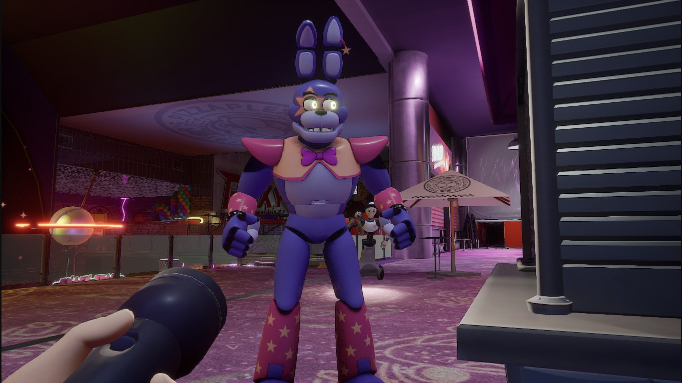 Glamrock Bonnie over Monty! [Five Nights at Freddy's Security Breach] [Mods]