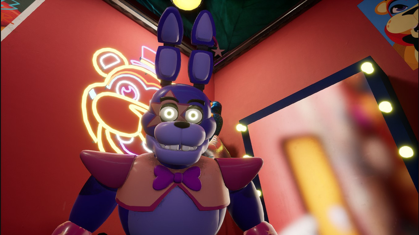 Glamrock Bonnie is back!  Five Nights at Freddy's Security Breach