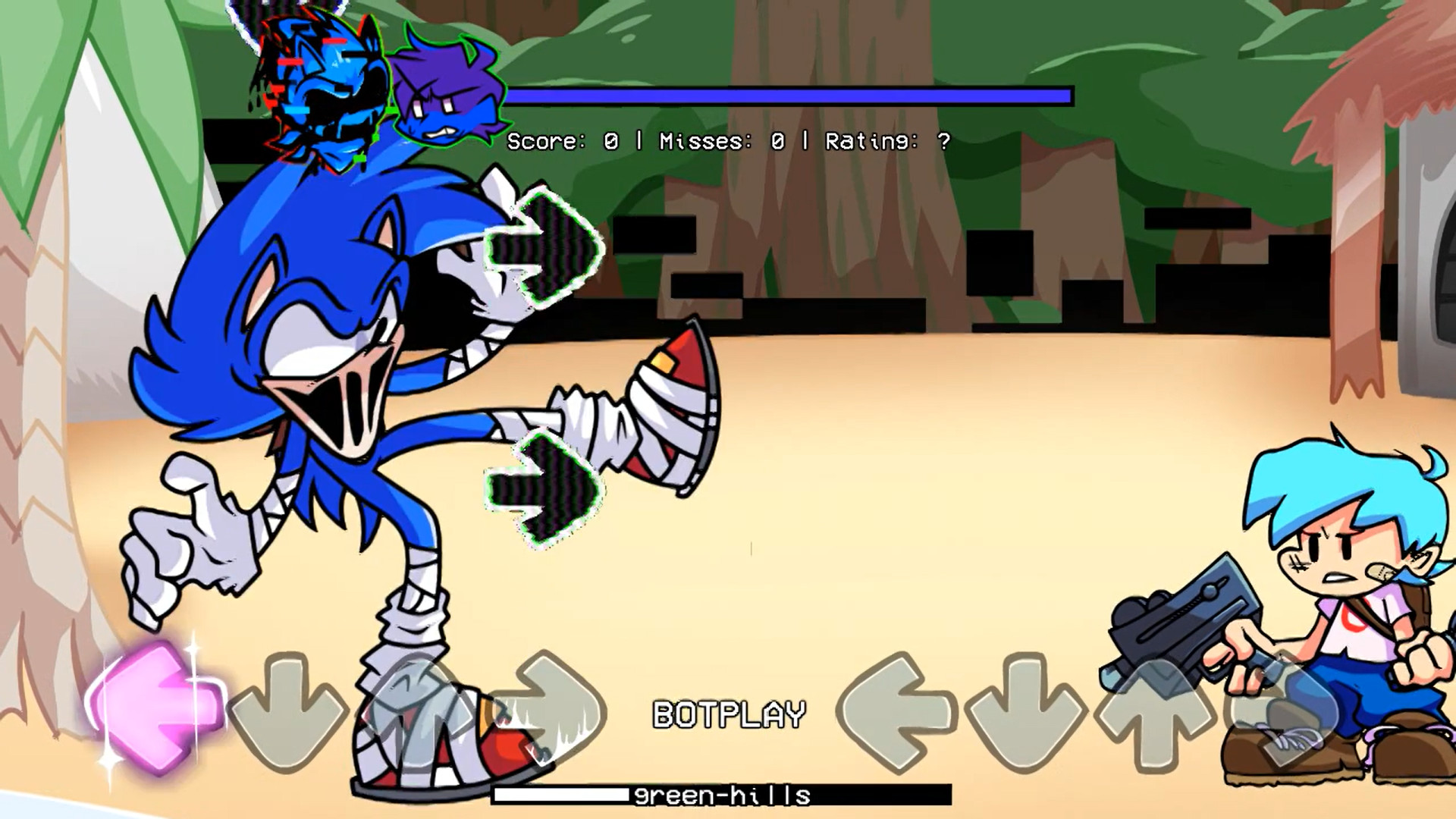 FNF Sonic Corrupted Generations - Play Online on Snokido