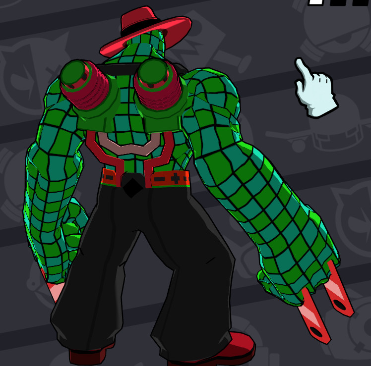 Melon Mob Skin for Grid Mod for Lethal League Blaze | LLB Mods
