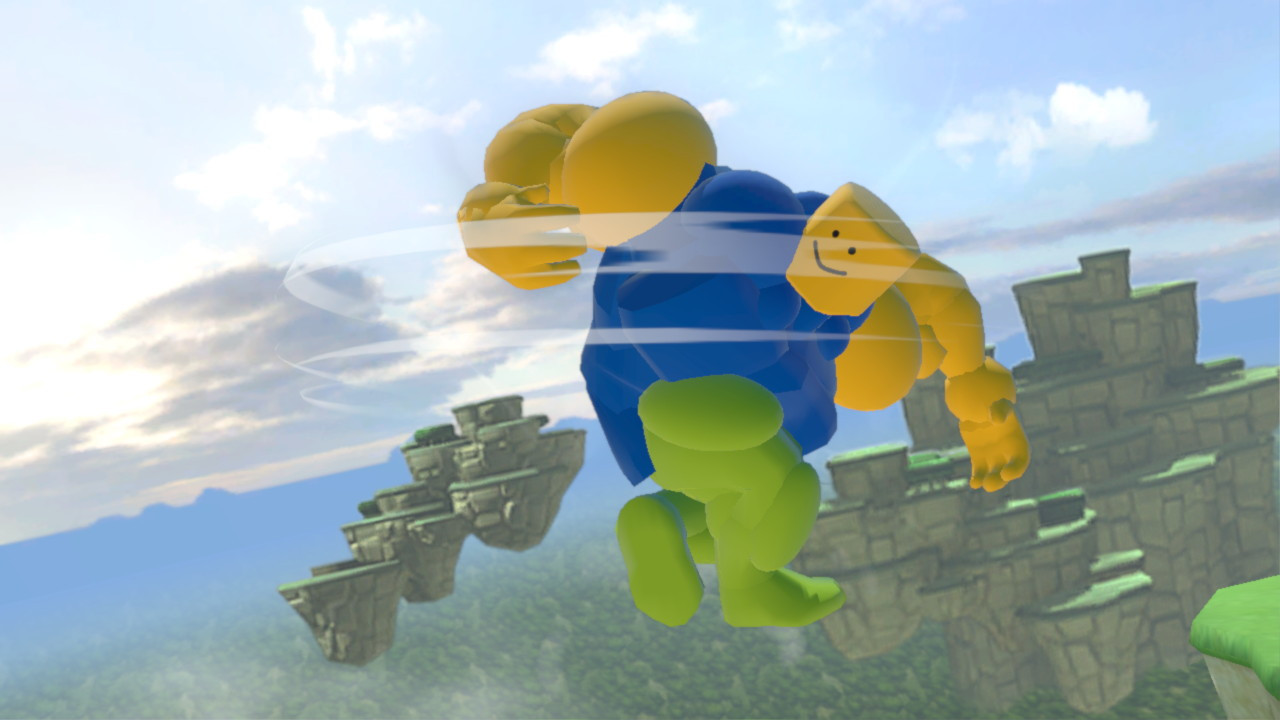 Buff Noob Roblox Super Smash Bros Ultimate Mods 