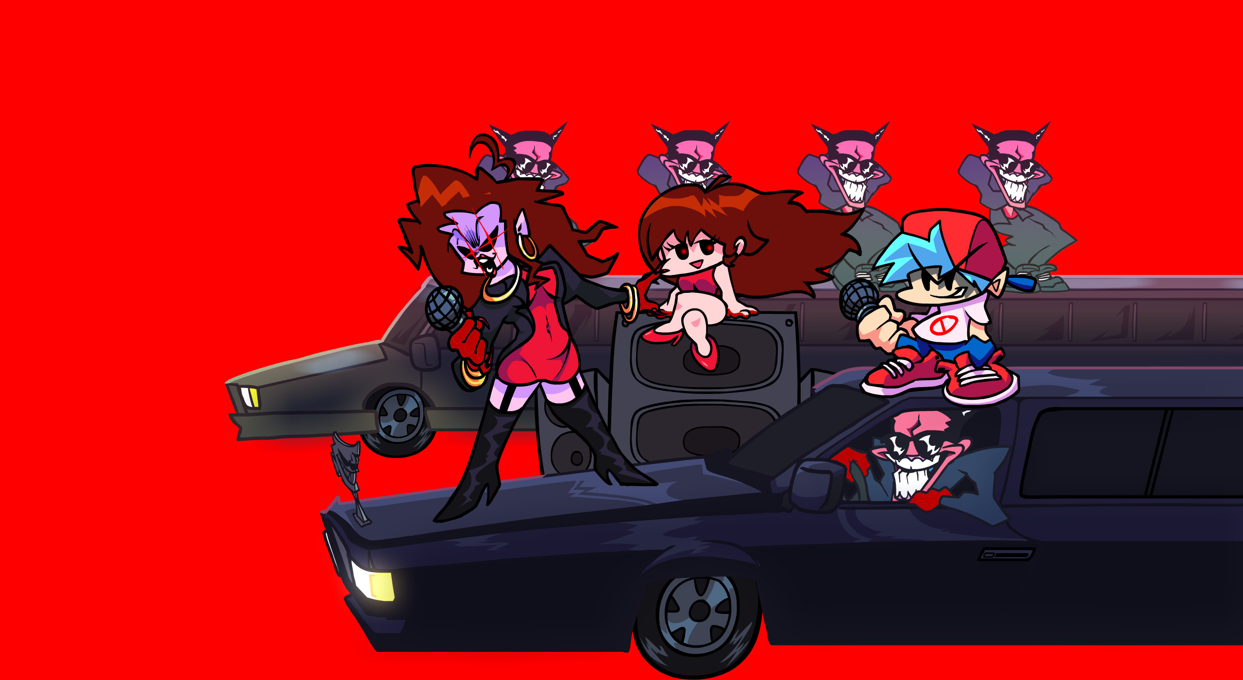 Friday Night Funkin Virus Rojo Mod for Friday Night Funkin' | FNF Mods