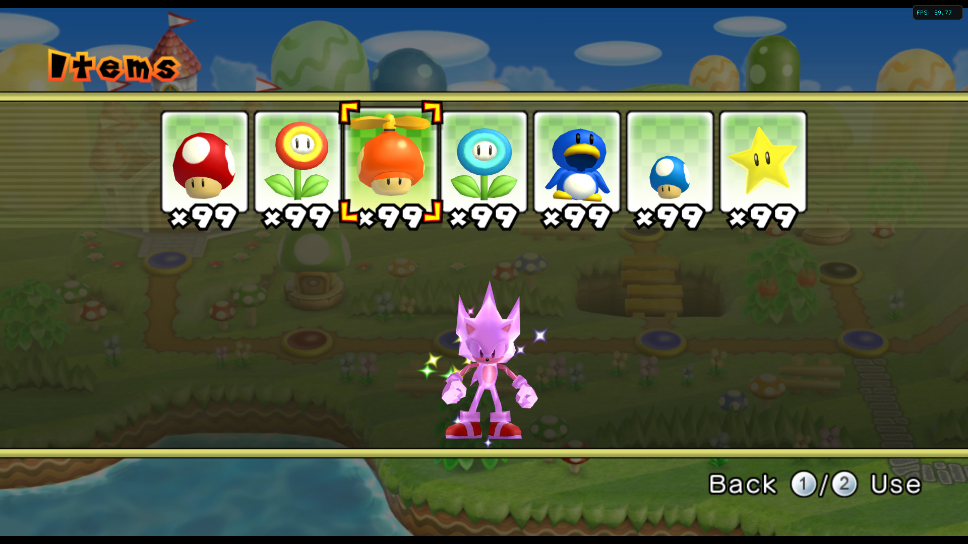 Super Sonic Over Mario New Super Mario Bros. Wii Mods