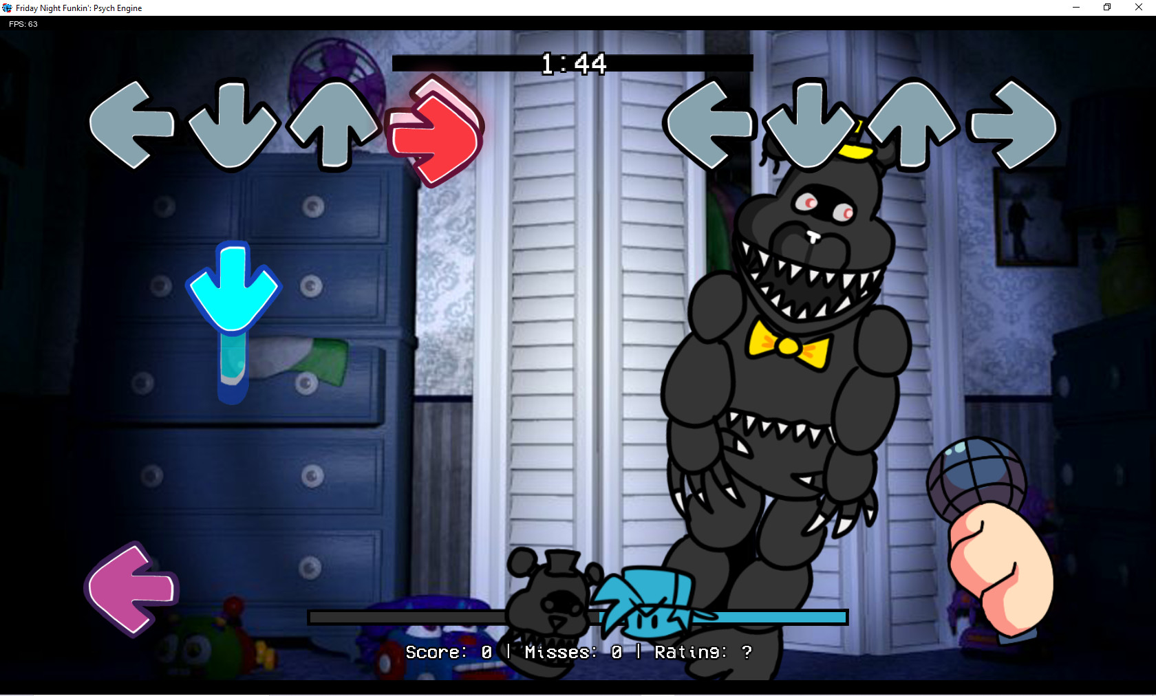 Friday Night At Funkin' (fnaf Fnf Mod) [Friday Night Funkin'] [Mods]