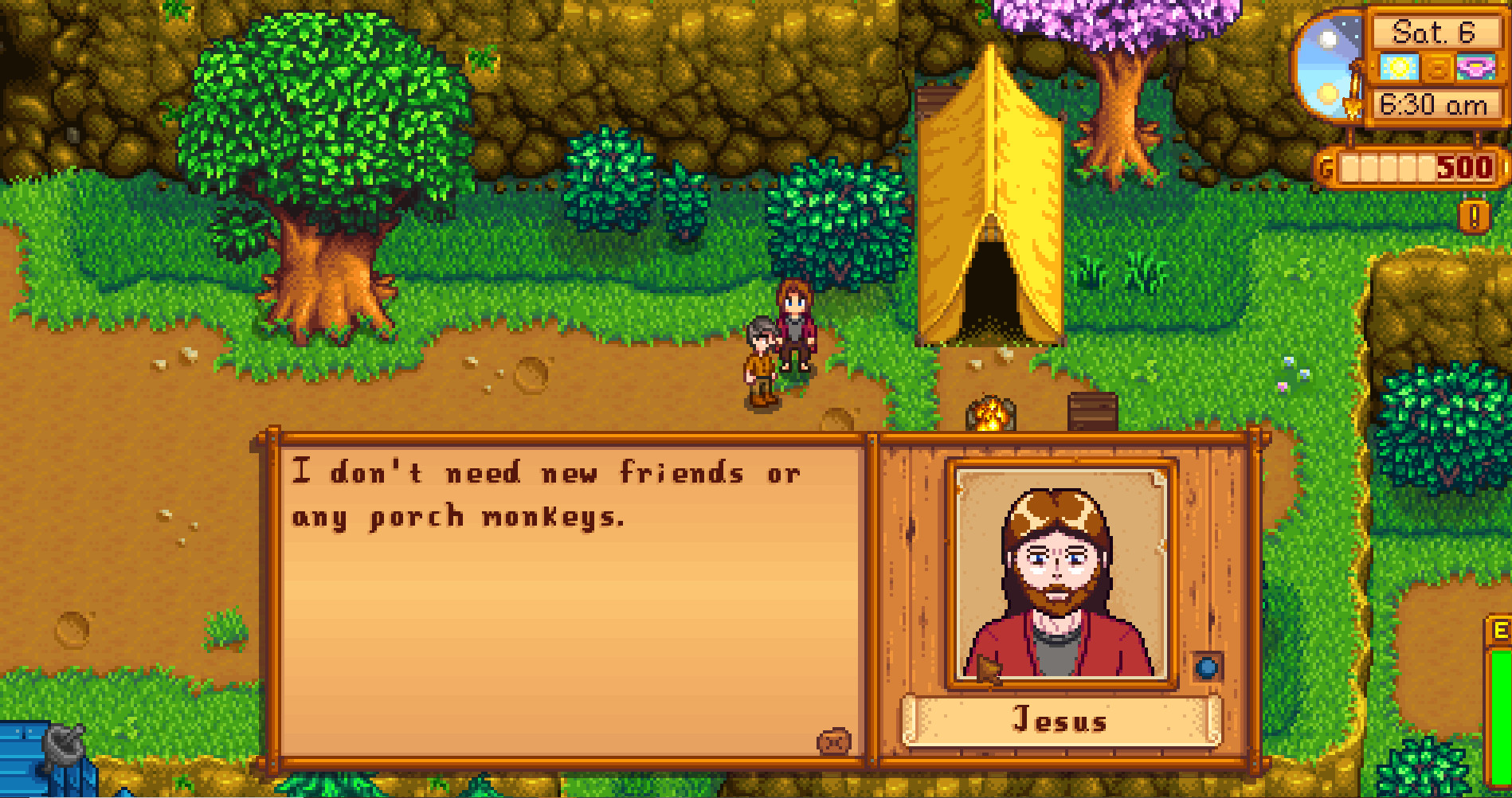 Jesus In Stardew Valley Stardew Valley Mods
