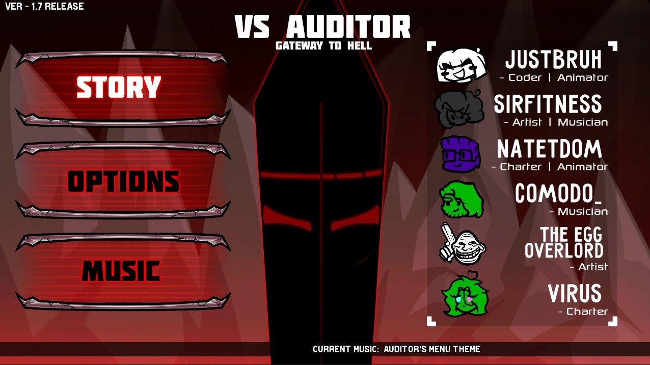 Vs. Auditor: Gateway to Hell FULL VERSION Mod for Friday Night Funkin ...