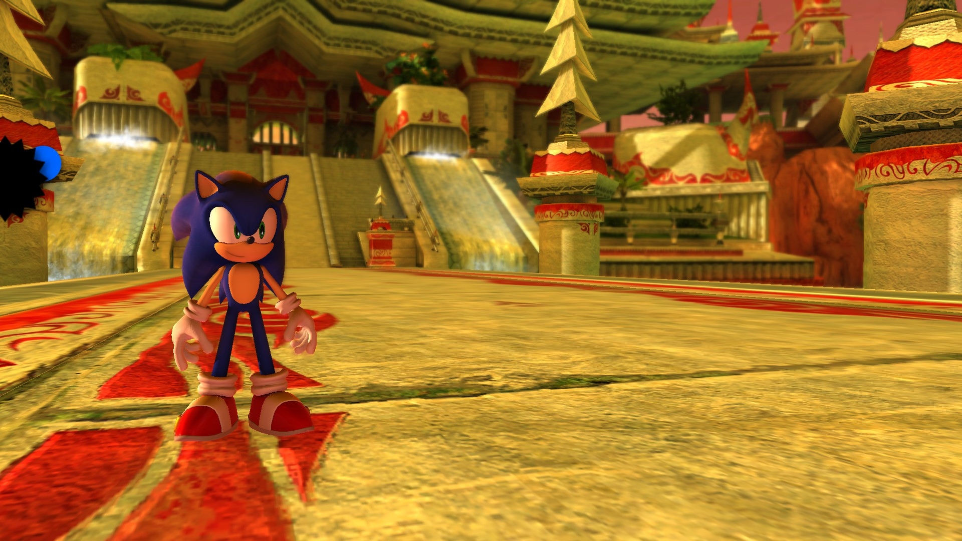 Sunset Seaside Hill Act 2 Sonic Generations Mods