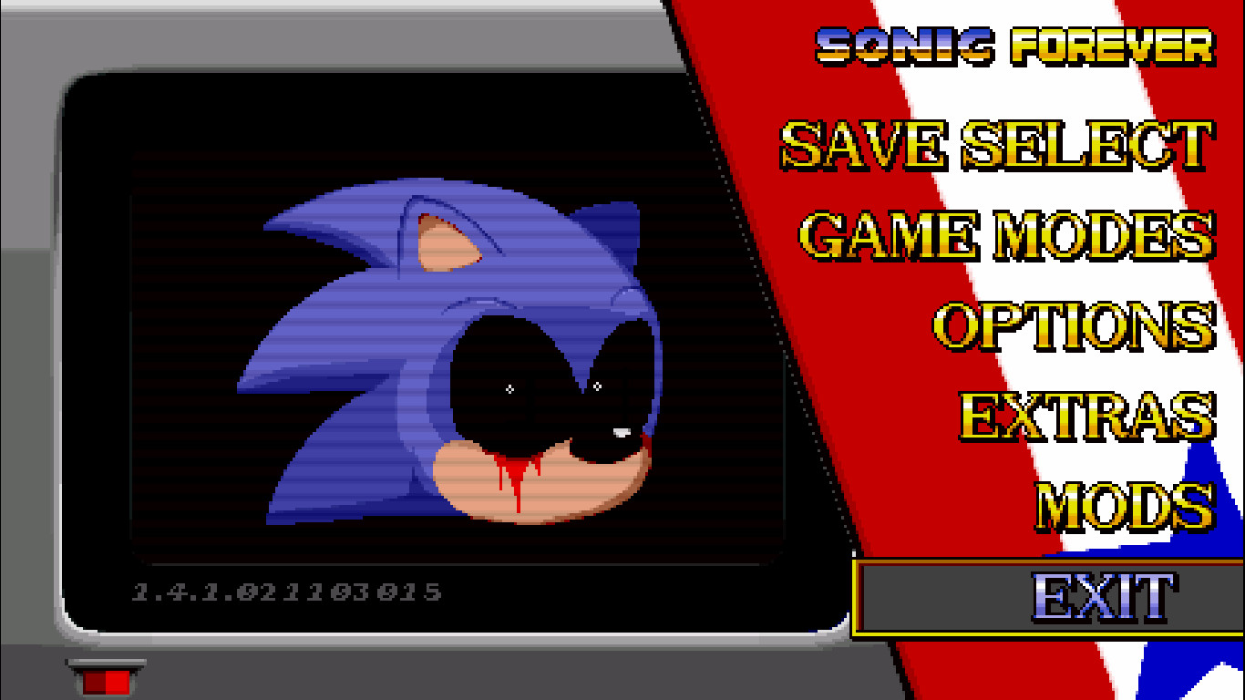 True Sonic.exe [Sonic the Hedgehog Forever] [Mods]