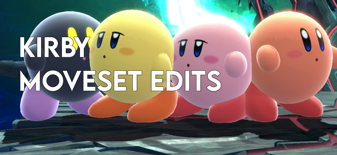 Kirby Moveset Edits [Super Smash Bros. Ultimate] [Mods]