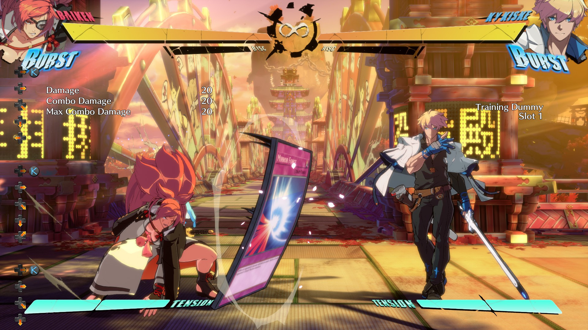 Mirror Force Tatami mat [GUILTY GEAR -STRIVE-] [Mods]