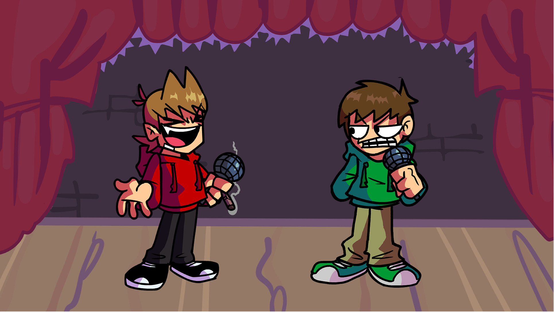 Friday Night Funkin Online VS Edd & Tord (FNF Mod) (EddsWorld