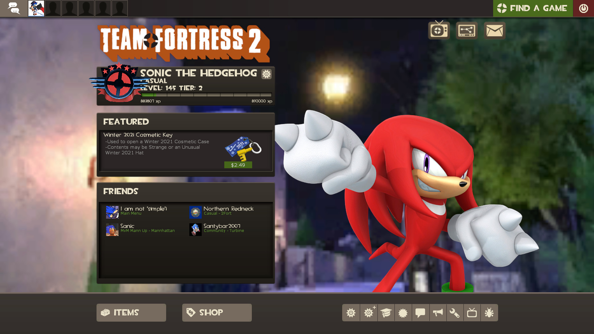 Sonic Menu Renders & Backgrounds [Team Fortress 2] [Mods]