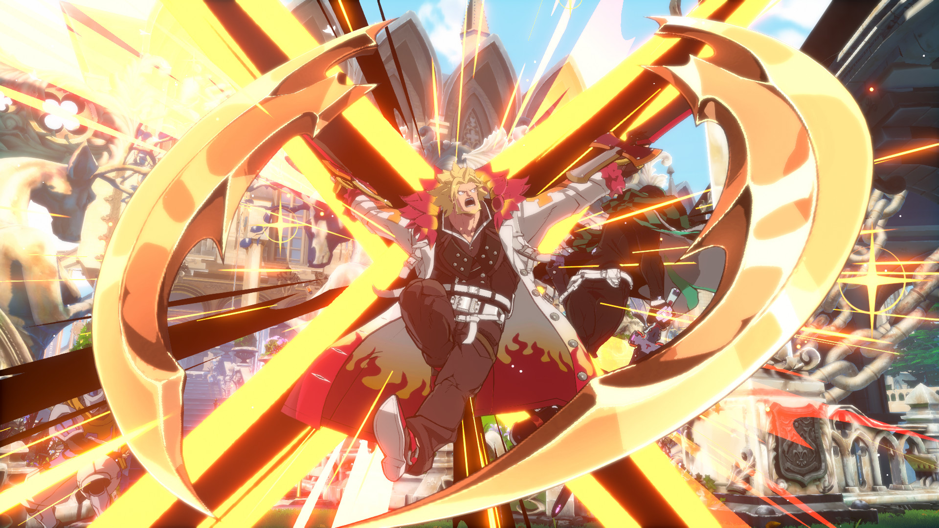 Leo Whitefang as Kyojuro Rengoku [GUILTY GEAR -STRIVE-] [Mods]