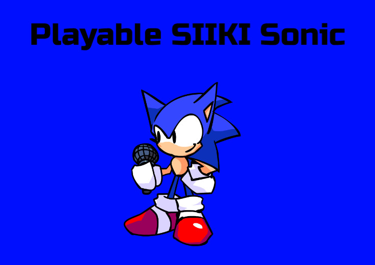 Playable SIIKI Sonic [Friday Night Funkin'] [Mods]