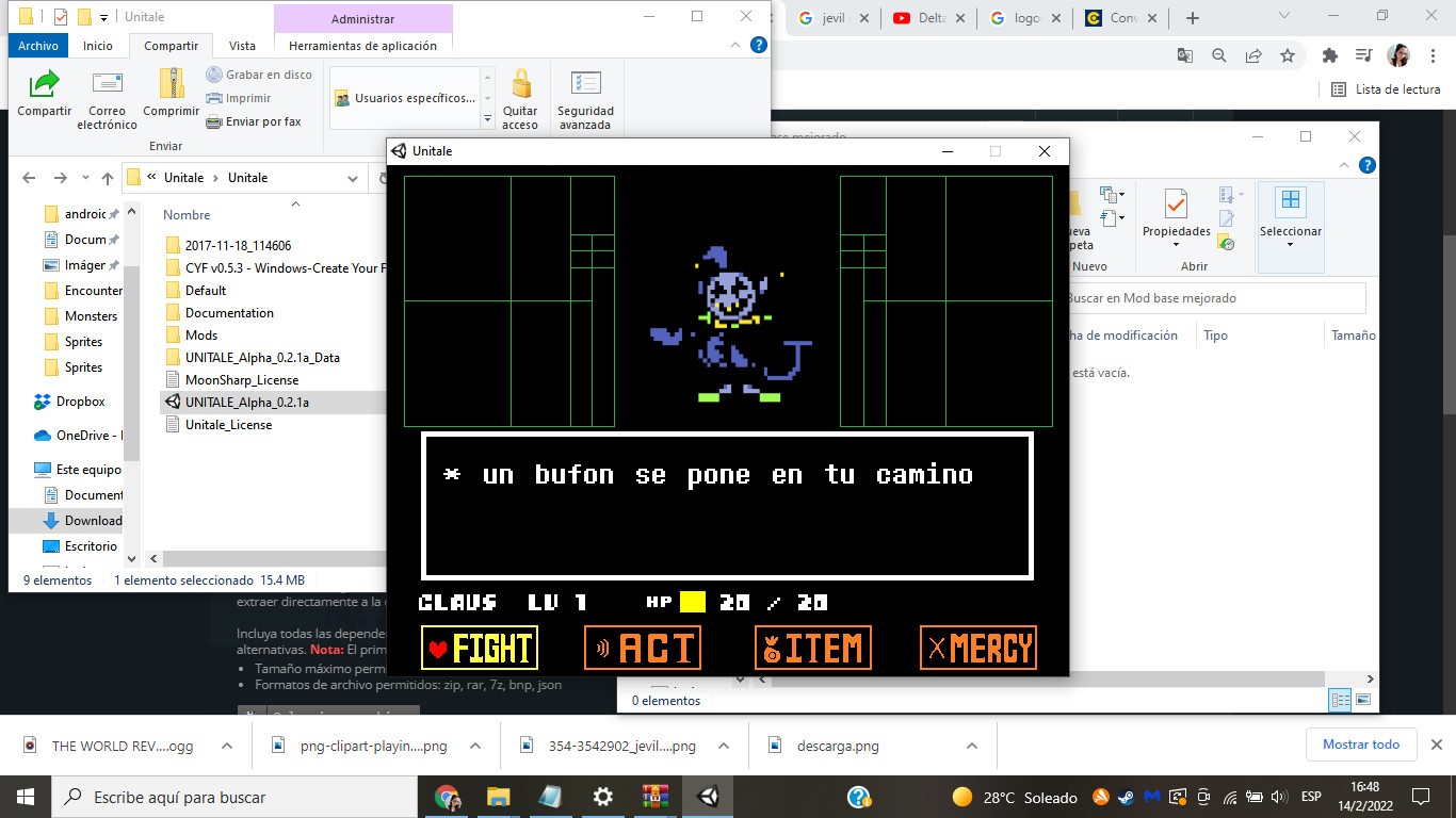 Vs Jevil [Create Your Frisk (Unitale)] [Mods]