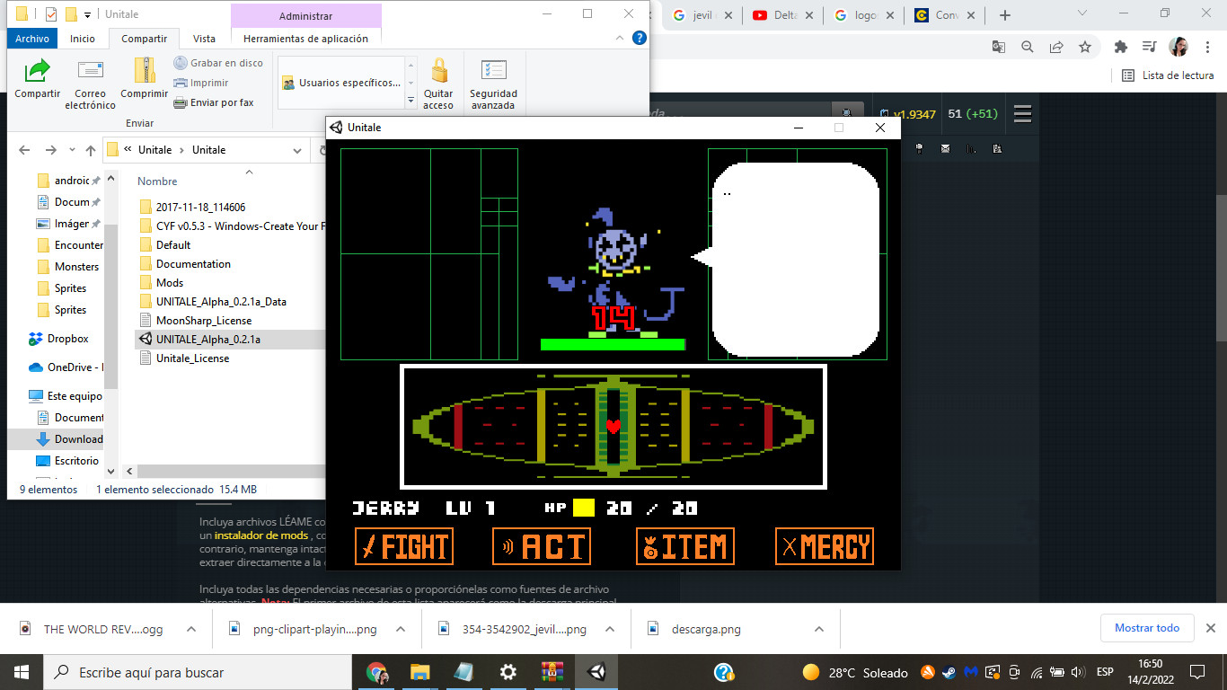 Vs Jevil [Create Your Frisk (Unitale)] [Mods]