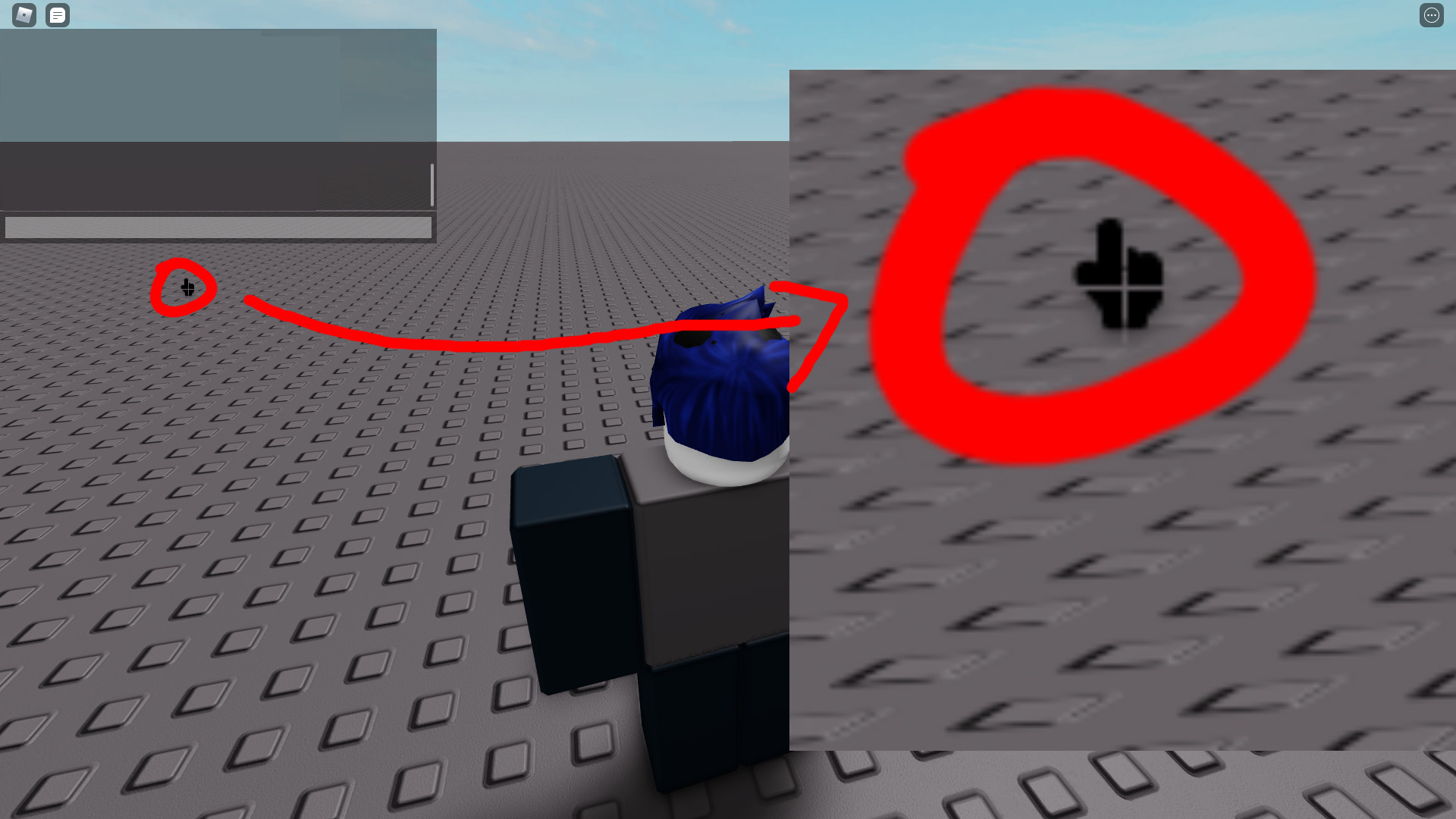 Cross Cursor Mod for Roblox | RBLX Mods