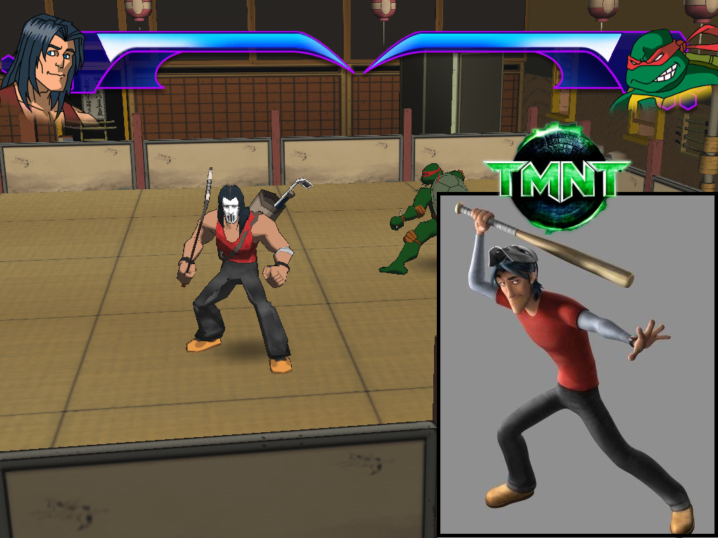 Casey Jones from 2007 TMNT animated movie [Teenage Mutant Ninja Turtles  (2003) Video Game] [Mods]
