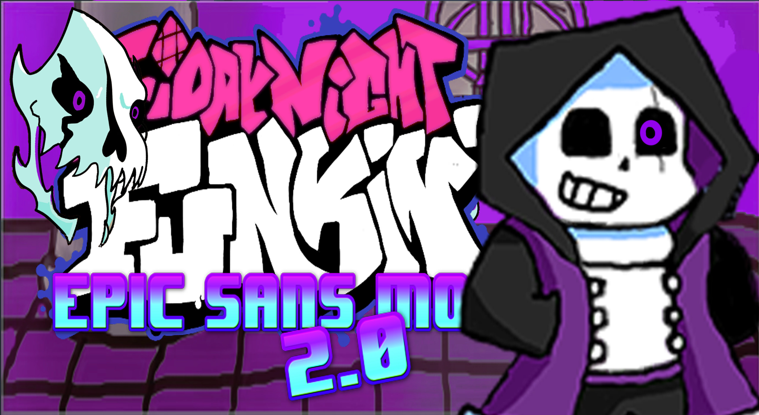 Friday Night Funkin - Epic!Sans Sprite (My Take)