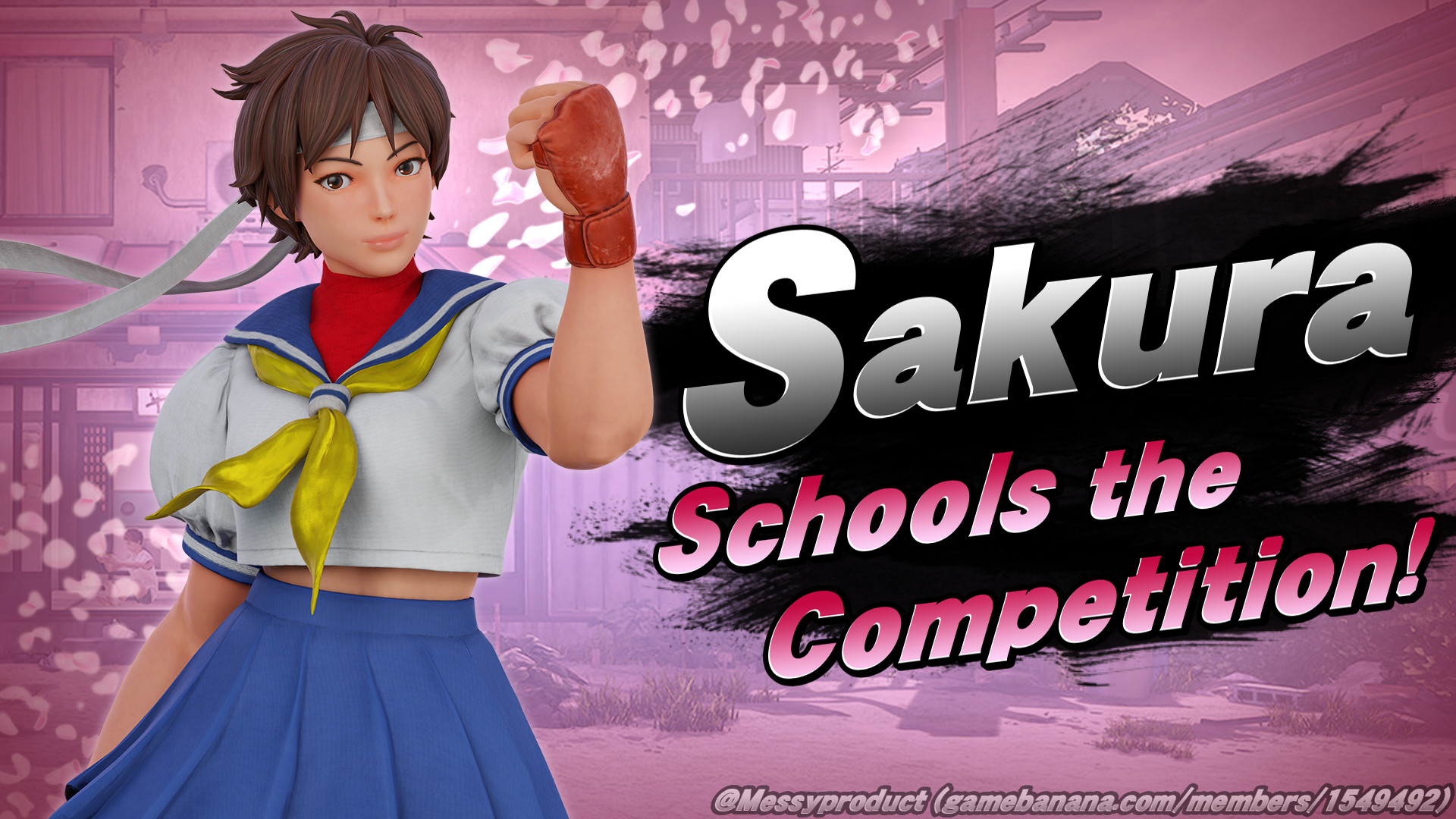 Sakura Street Fighter V Super Smash Bros Ultimate Mods 