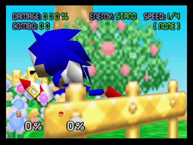 Sonic Stages & Music in Smash 64 (Real N64 Capture video - ModDB