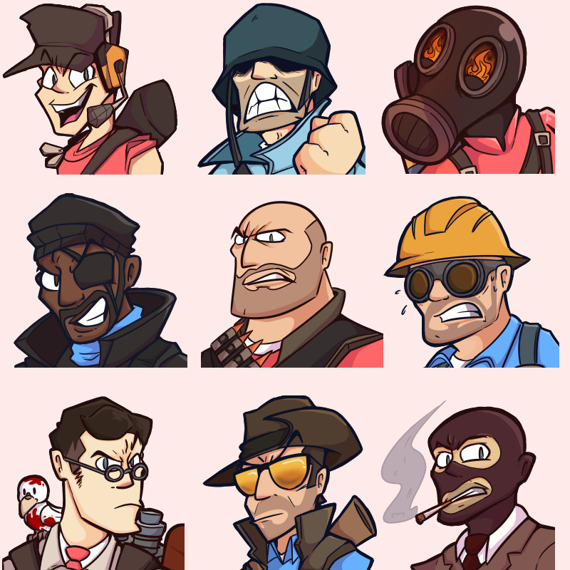 Tf2 Class Pictures Cute