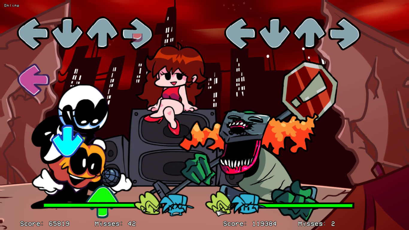 FNF ONLINE VS PLUS | Songs + Characters Mod Pack. Mod for Friday Night ...
