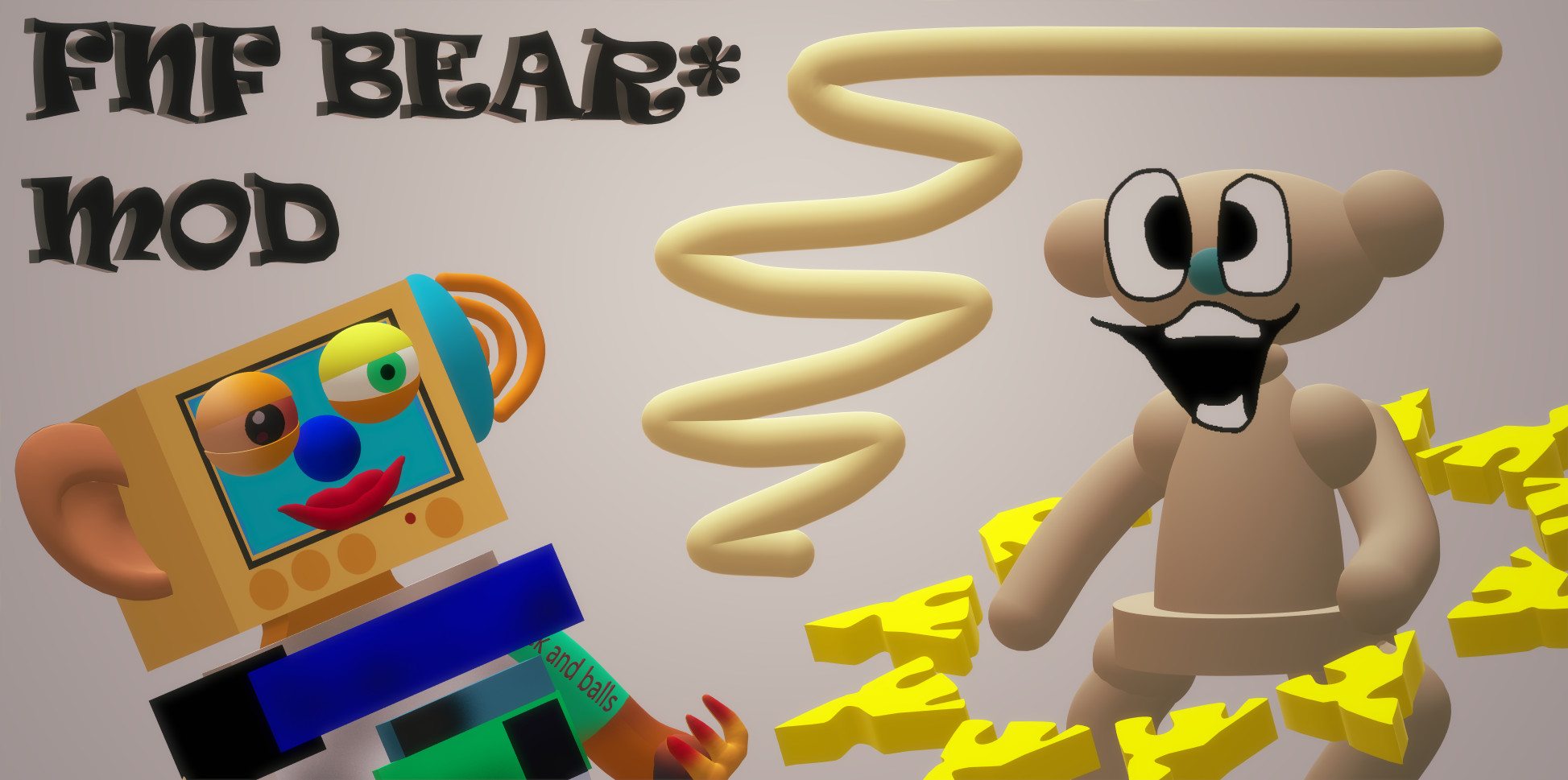 ROBLOX BEAR (Alpha)/BEAR* Mod [Friday Night Funkin'] [Mods]