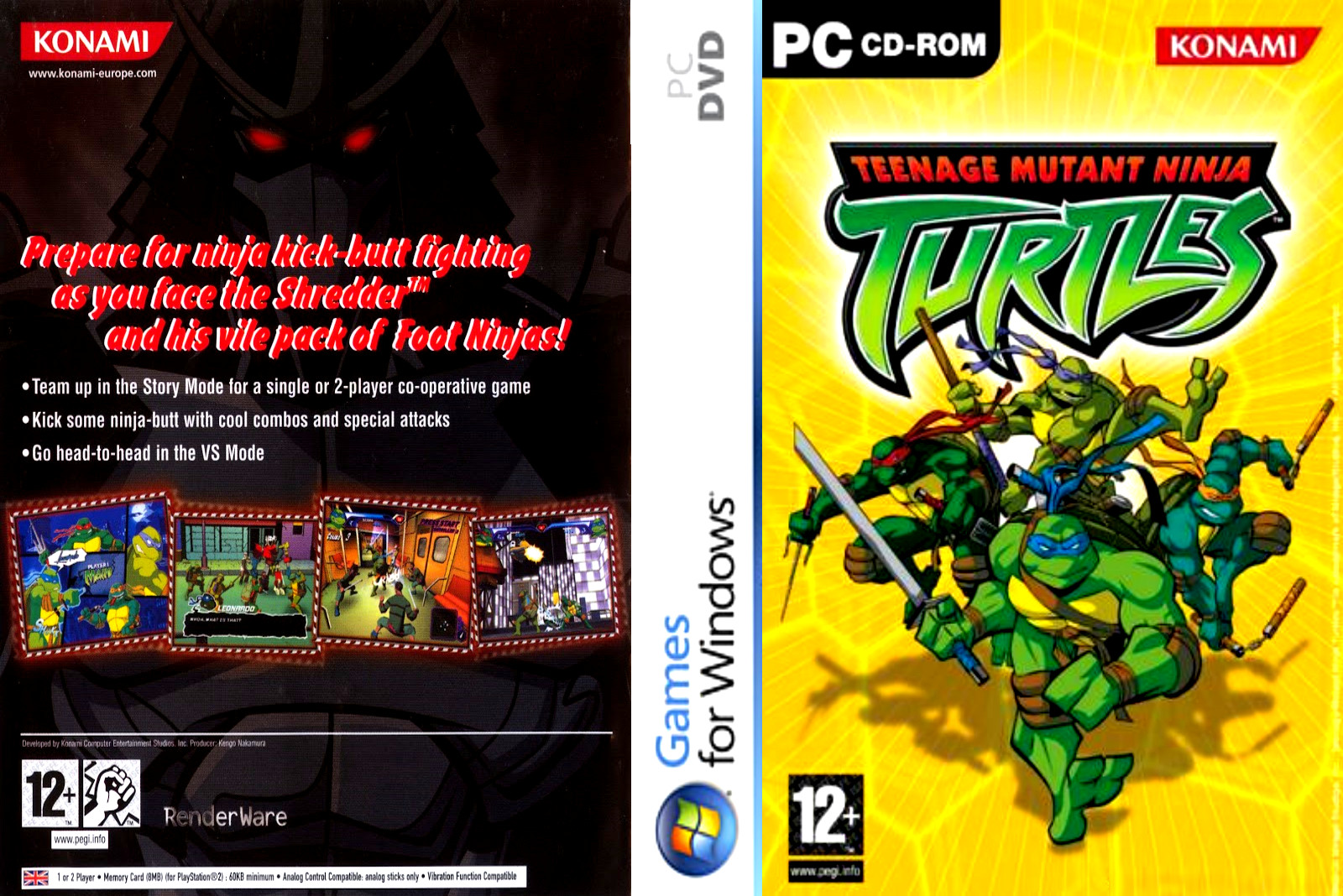 download game tmnt 2003