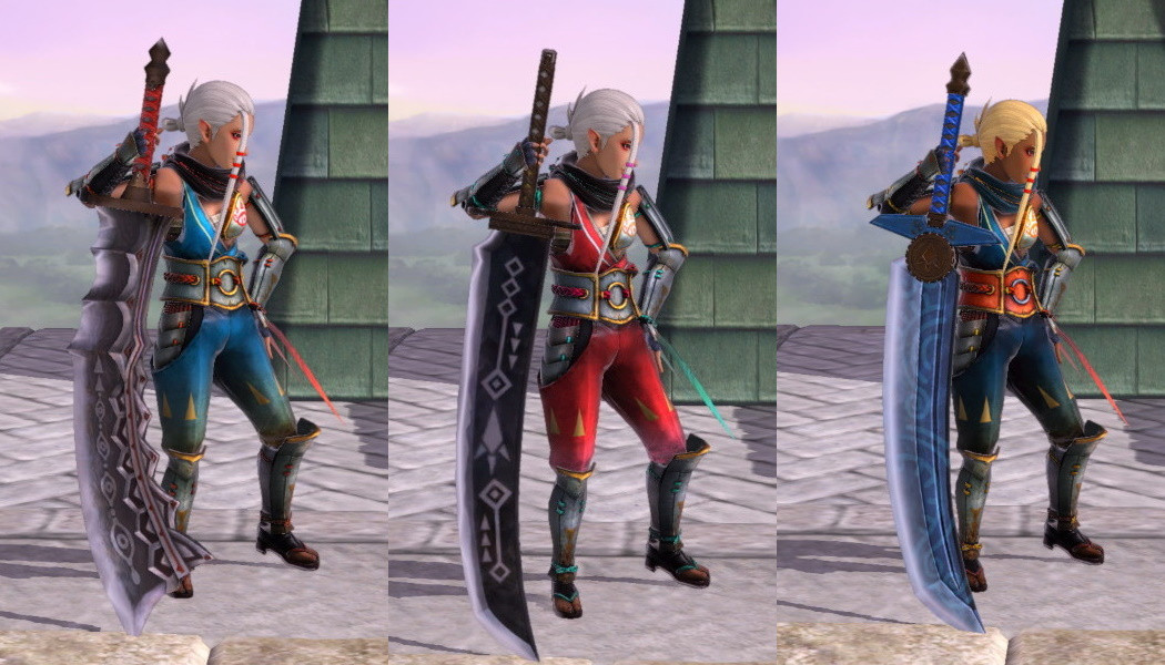 Impa over Cloud [Super Smash Bros. Ultimate] [Mods]