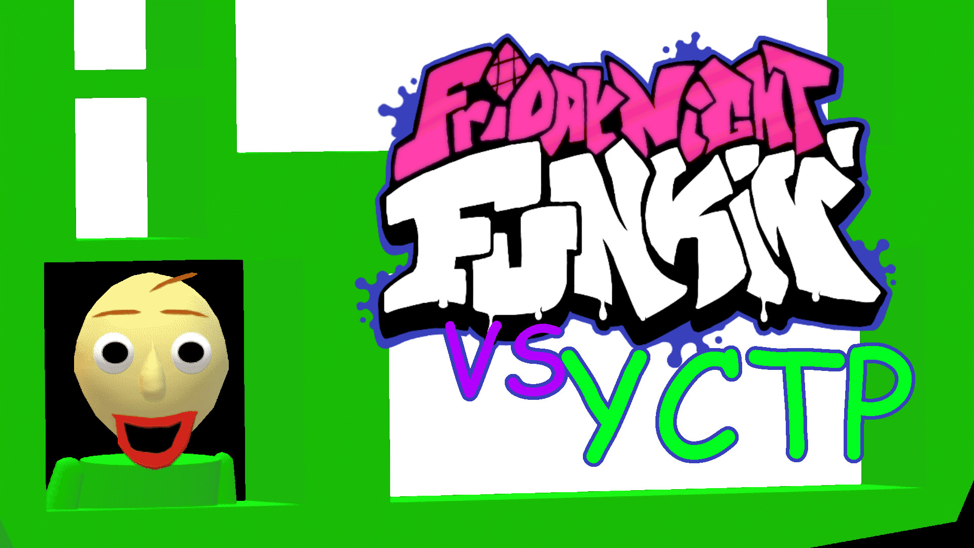 BBIEAL Styled Baldi over YCTP Baldi [Friday Night Funkin'] [Mods]