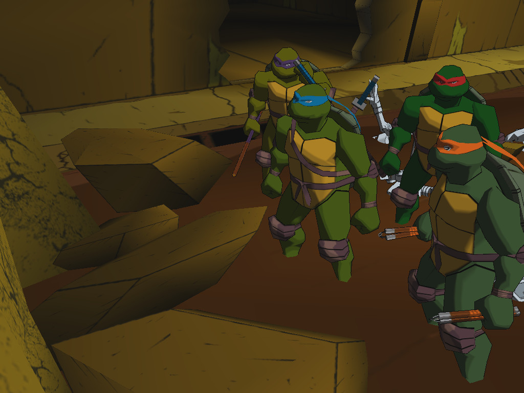 TMNT Back to the sewers skins