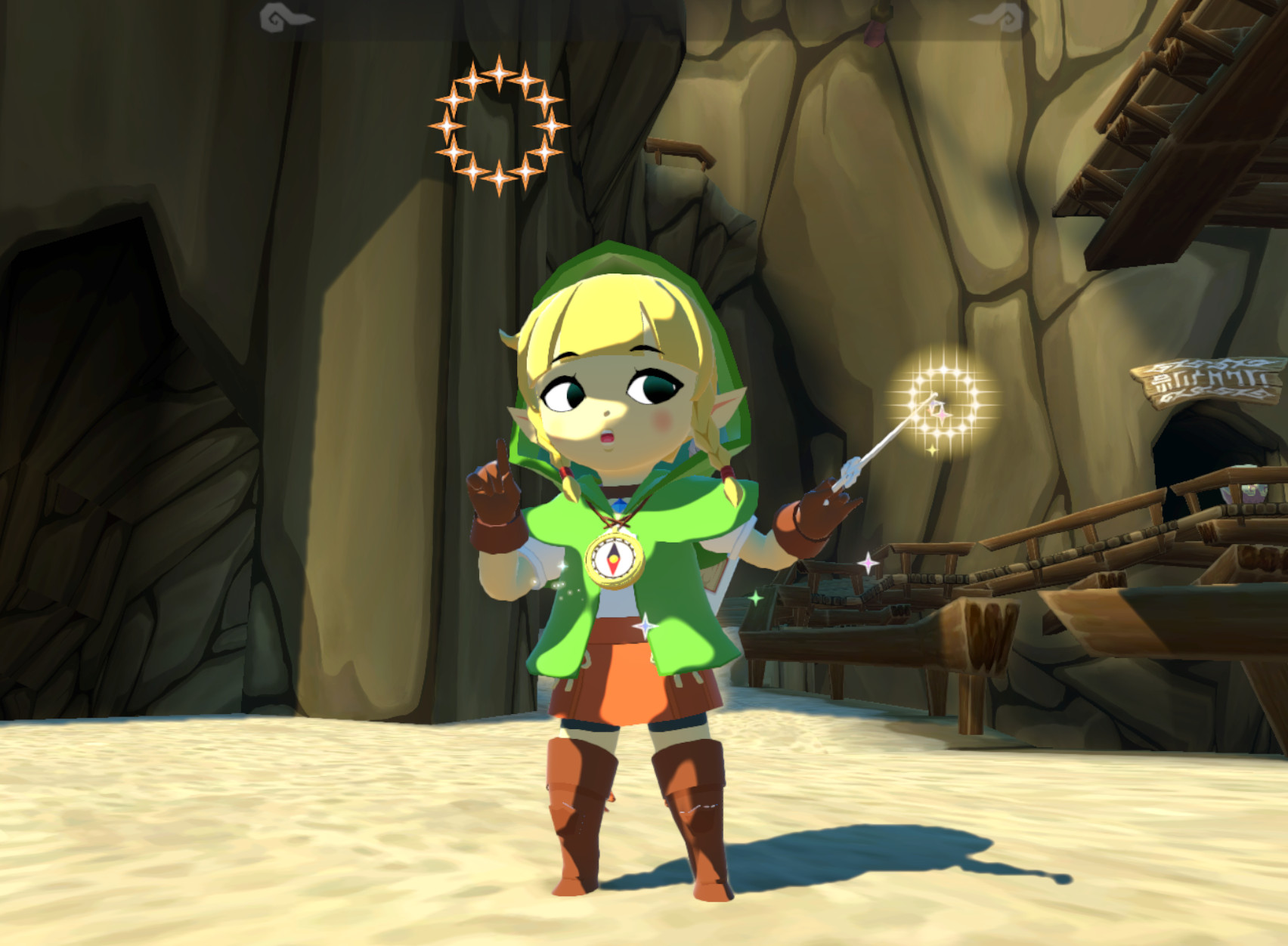 Linkle Mod: Wind Waker HD [The Legend of Zelda: The Wind Waker HD