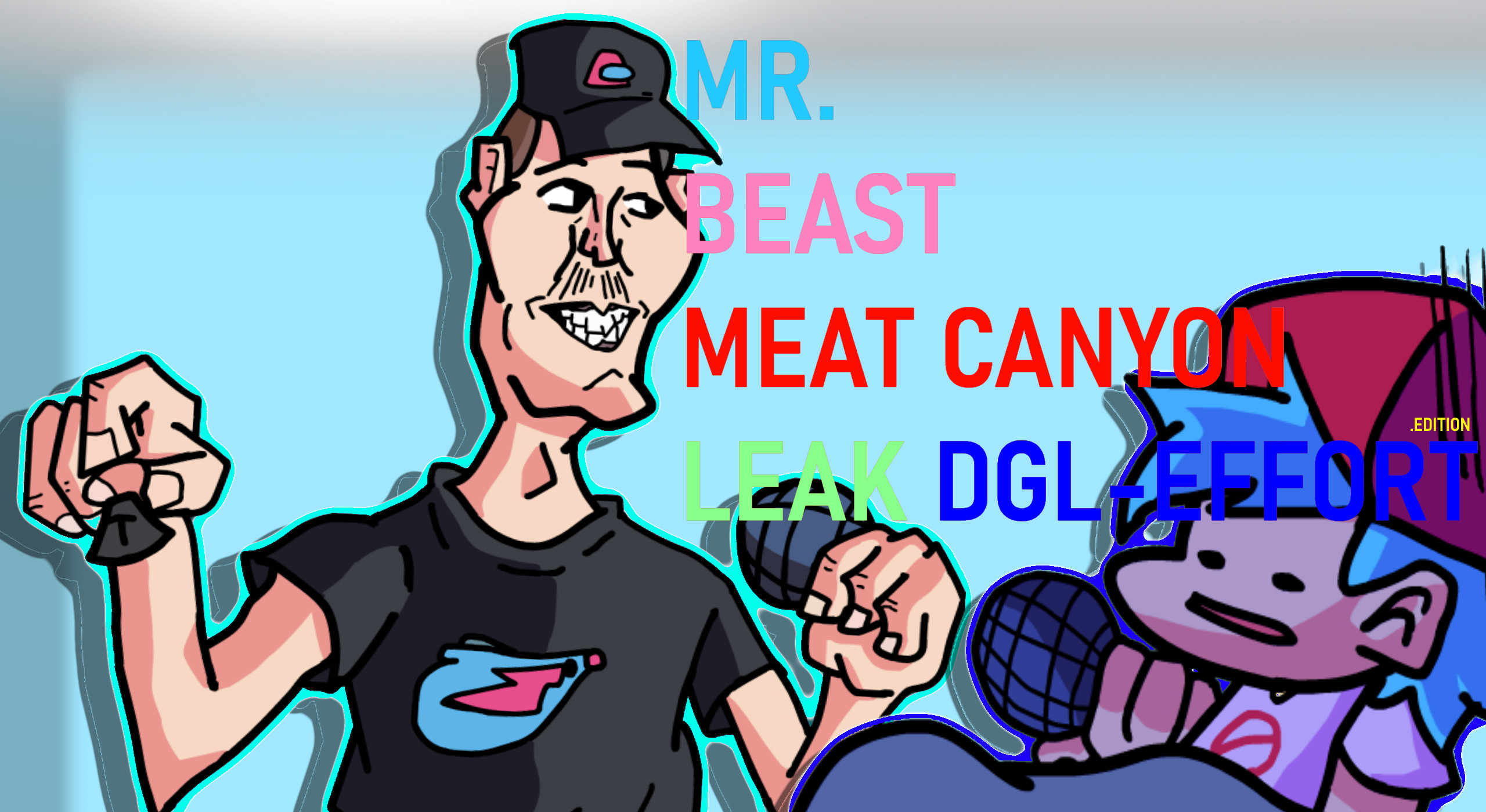 Meat Canyon Mr Beast HighEffort [Friday Night Funkin'] [Mods]