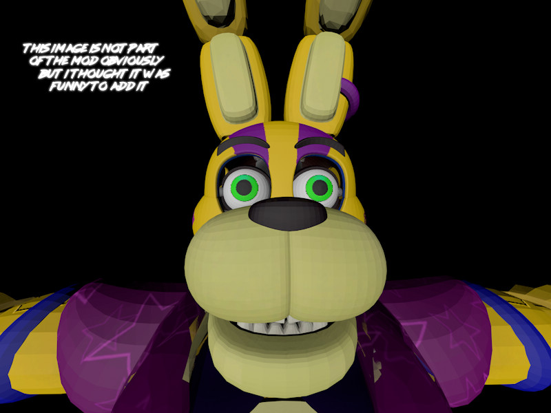 GlamSpringbonnieV2Mod [Five Nights at Freddy's Security Breach] [Mods]