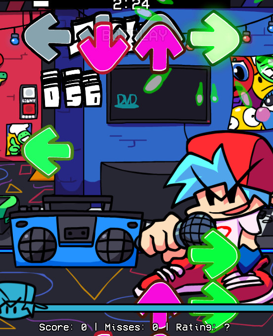 Hell-ish Scratch Post Re-Chart (Arcade Showdown) [Friday Night Funkin ...