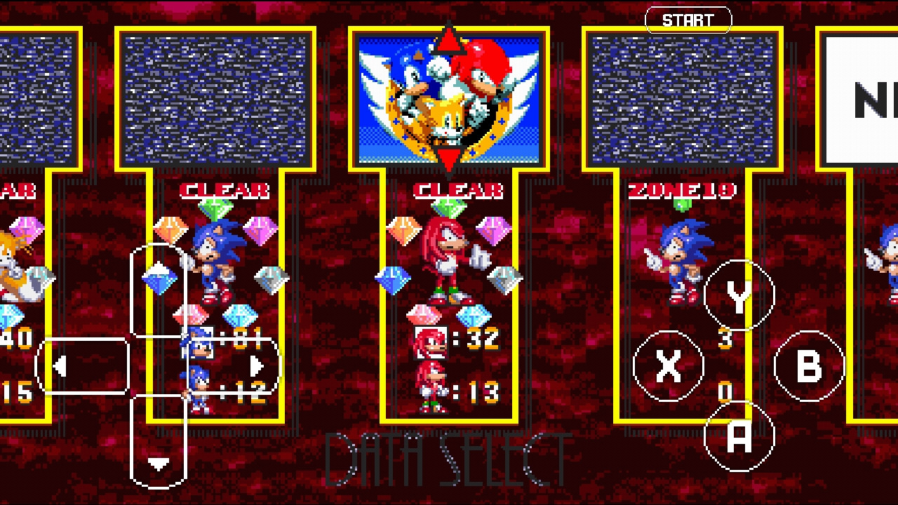 SONIC.EXE sprites for 3 minutes and 55 seconds 